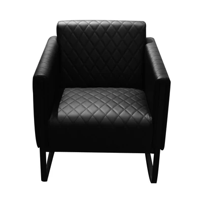 Gambar Informa Milton Sofa Kulit 1 Seater - Hitam