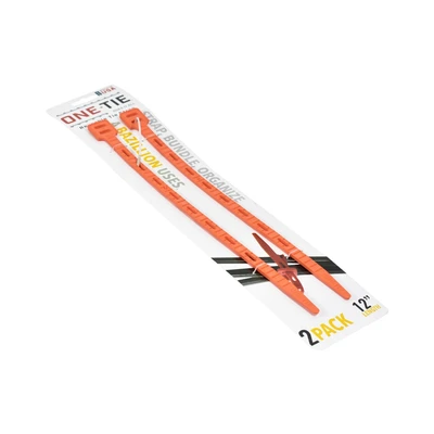 Gambar Onetie Set Tali Pengikat Reusable 30 cm 2 pcs - Oranye