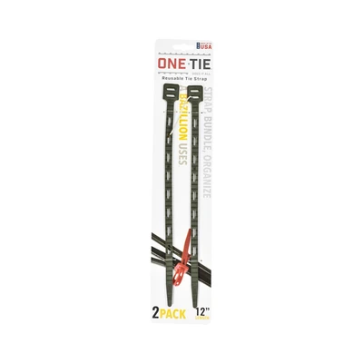 Gambar Onetie Set Tali Pengikat Reusable 30 cm 2 Pcs - Hijau