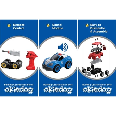 Gambar Okiedog Diecast Mobil Rc Diy City Police