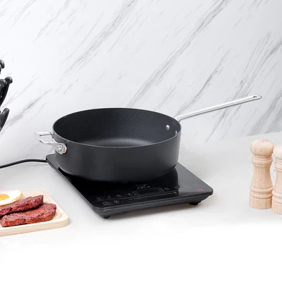 Gambar Scanpan Techniq Wajan Tumis Aluminium 30 cm - Hitam