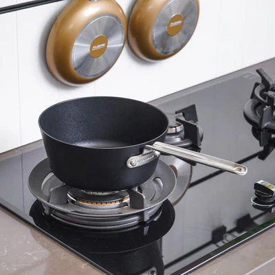 Gambar Scanpan Techniq Panci Saucepan 22 cm - Hitam