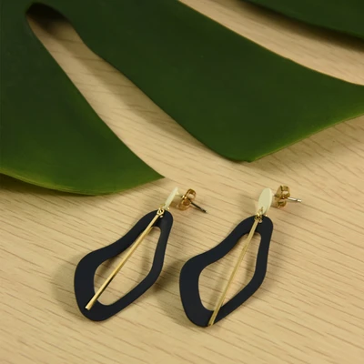 Gambar Ataru Anting Drop Fashion - Biru