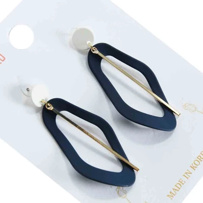 Gambar Ataru Anting Drop Fashion - Biru