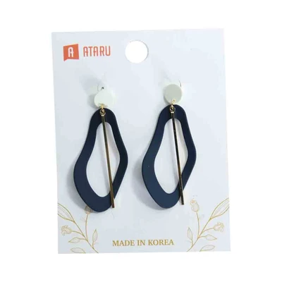 Gambar Ataru Anting Drop Fashion - Biru