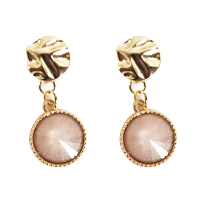 Gambar Ataru Anting Stone Drop - Pink