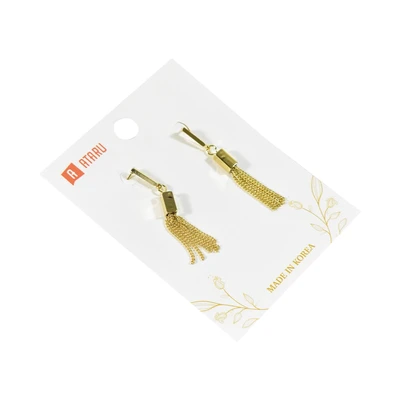 Gambar Ataru Anting Short Tassel - Gold