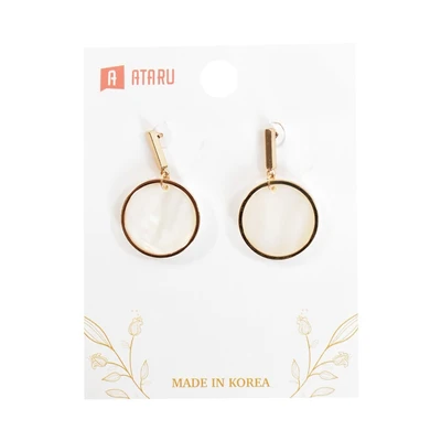 Gambar Ataru Anting Stud Geometric Circle