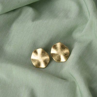 Gambar Ataru Anting Gold Plate Stud - Gold