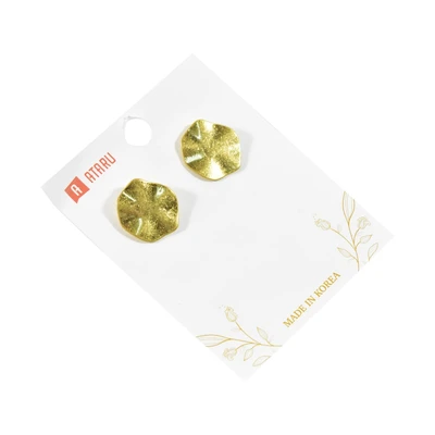 Gambar Ataru Anting Gold Plate Stud - Gold