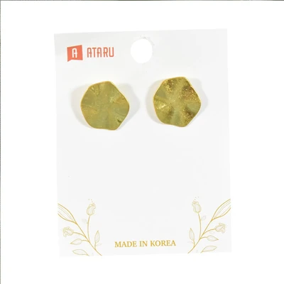 Gambar Ataru Anting Gold Plate Stud - Gold