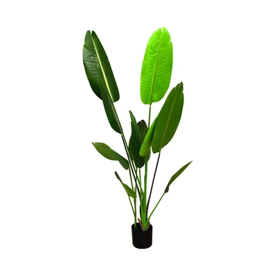 Gambar Informa Tanaman Artifisial Strelitzia Dengan Pot 30x30x180 cm - Hijau