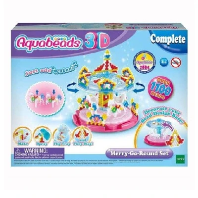 Gambar Aqua Beads Set Merry Go Round 3d Teaq31364