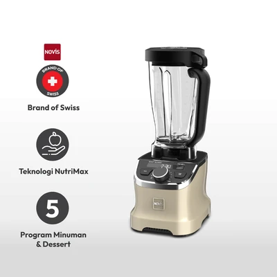 Gambar Novis 1.9 Ltr Pro Blender - Krem