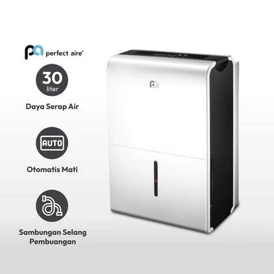 Gambar Perfect Aire Dehumidifier 30 Liter - Putih