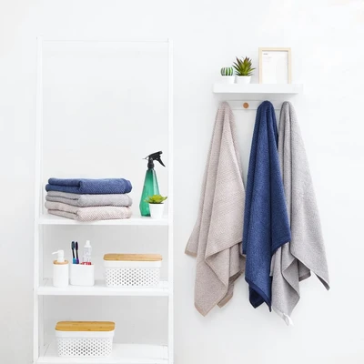 Gambar Informa 70x140 cm Finn Handuk Mandi - Abu-Abu