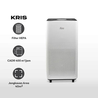 Gambar Kris 40 M2 Air Purifier Cadr 400 M3/jam - Putih