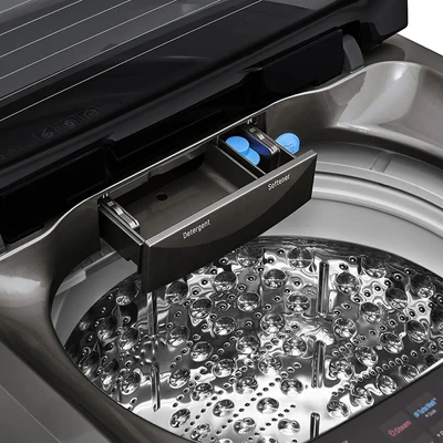 Gambar LG Mesin Cuci Top Loading 13 kg TH2113DSAK - Hitam