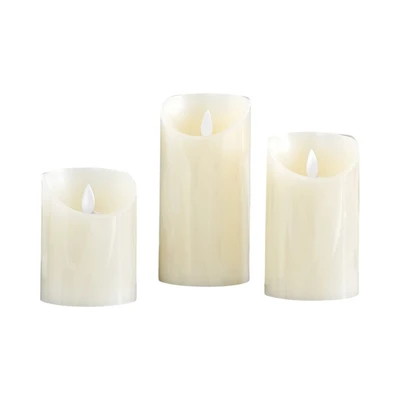 Gambar Informa Set Lilin Flameless LED 3 Pcs - Ivory