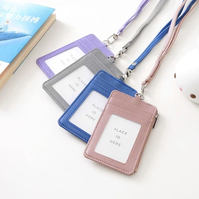 Gambar Ataru Holder Id Card Dengan Resleting - Rose Gold