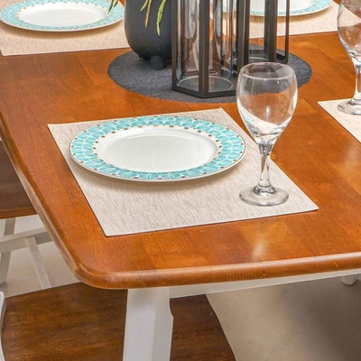 Gambar Appetite Arte Bella Tatakan Piring Set 4 pcs - Krem