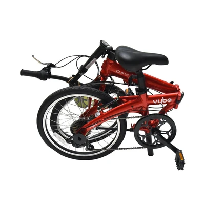 Gambar Dahon Sepeda Lipat 19 Vybe D7 Ys955 - Merah