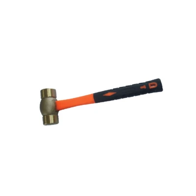 Gambar Krisbow Palu Kuningan Dengan Handle Fiberglass 400 Gr