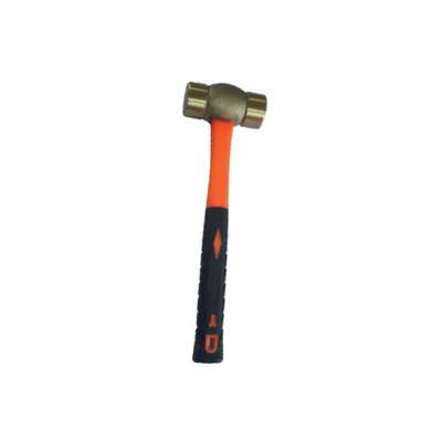 Gambar Krisbow Palu Kuningan Dengan Handle Fiberglass 400 Gr