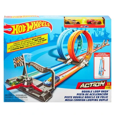 Gambar Hot Wheels Set Hyper Mile Dual Dash Gfh85