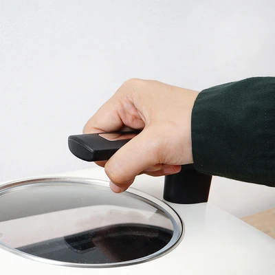 Gambar Cooking Color Hyeon Wajan Panggang Eco Steam - Orange/Hitam