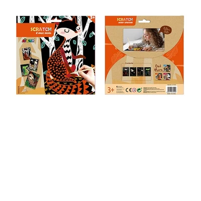 Gambar Avenir Set Scratch 4 Magic Animal CH1542