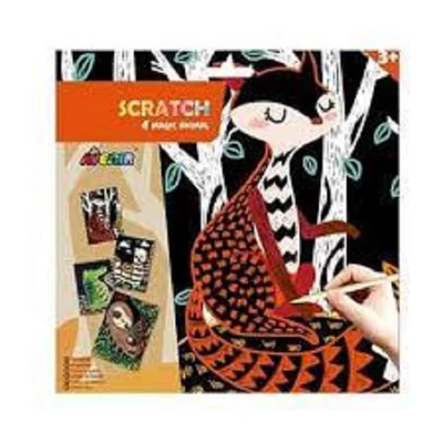 Gambar Avenir Set Scratch 4 Magic Animal CH1542