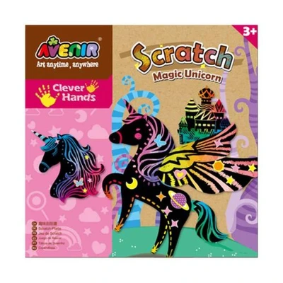 Gambar Avenir Set Scratch 4 Magic Unicorn Ch1545