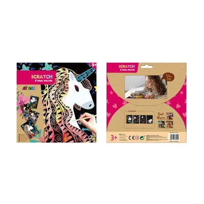Gambar Avenir Set Scratch 4 Magic Unicorn Ch1545