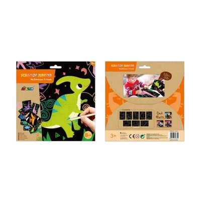 Gambar Avenir Set Scratch My Dinosaur Friends Ch1675