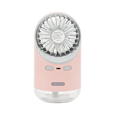 Gambar Memoo 180 Ml Kipas Humidifier Rechargeable - Pink