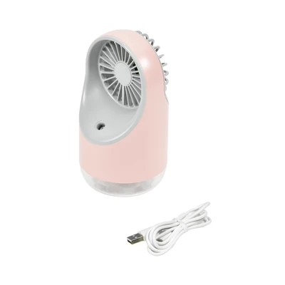 Gambar Memoo 180 Ml Kipas Humidifier Rechargeable - Pink