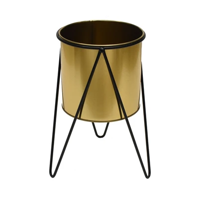 Gambar Informa Pot Tanaman Dengan Stand 19x28 cm - Gold