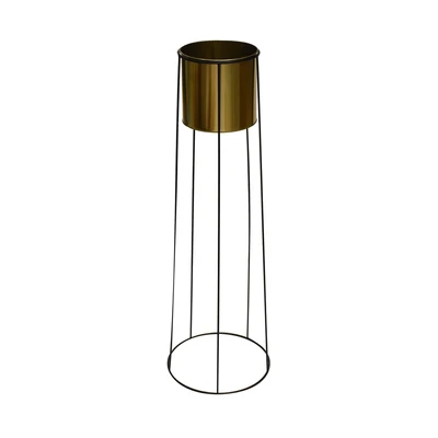 Gambar Informa Pot Tanaman Dengan Stand 29.5x91 cm - Gold