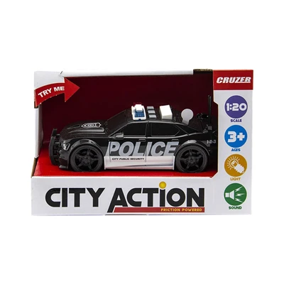 Gambar Cruzer 1:20 City Action Friction Police Car Series2