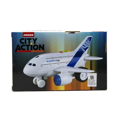 Gambar Cruzer 1:200 City Action Friction Airplane