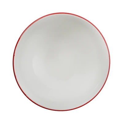 Gambar Kopin Porcelain 11.5 cm Mangkuk Keramik Kukuruyuk Kpq-4Rb - Putih