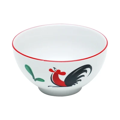 Gambar Kopin Porcelain 12.7 cm Mangkuk Saji Keramik Kukuruyuk - Putih