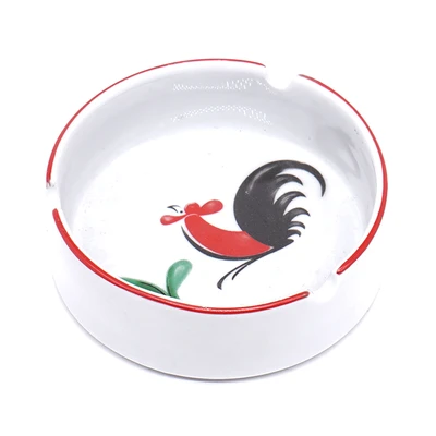 Gambar Kopin Porcelain Asbak Kukuruyuk Keramik - Putih
