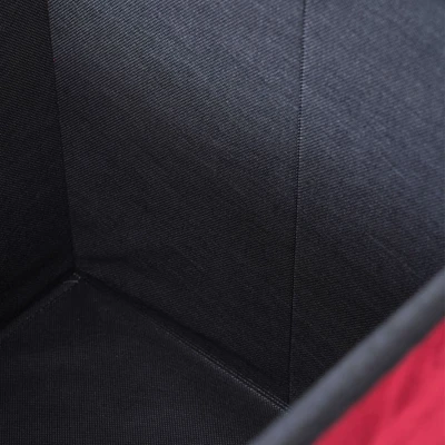 Gambar Informa Bangku Ottoman Lipat Fabric Velvet - Merah
