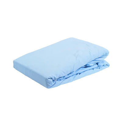 Gambar Selma 120x200 cm Set 3 Pcs Seprai Double Microfiber - Biru