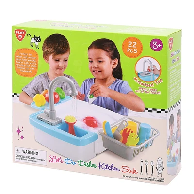 Gambar Playgo Playset Lets Do Dishes Kitchen Sink
