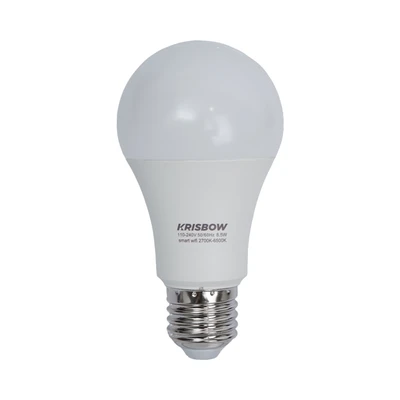 Gambar Krisbow Bohlam Smart Led Dimmable 8.5 Watt - Multi Color