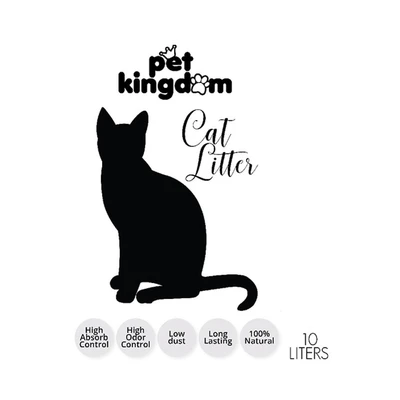 Gambar Pet Kingdom Coffee Pasir Kucing Quick Clumping 10 Liter