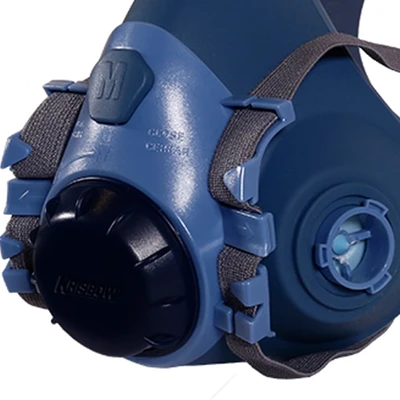 Gambar Krisbow Masker Half Mask Twin Cartridge Hm-7500 Tw